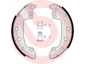 BREMBO S 68 507 stabdžių trinkelių komplektas 
 Techninės priežiūros dalys -> Papildomas remontas
424194, 424572, 7701201381, 7701202922