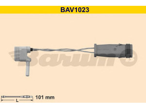 BARUM BAV1023 įspėjimo kontaktas, stabdžių trinkelių susidėvėjimas 
 Stabdžių sistema -> Susidėvėjimo indikatorius, stabdžių trinkelės
211 540 07 17