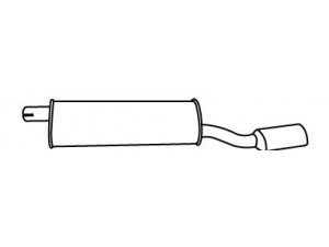 FONOS 617404 galinis duslintuvas 
 Išmetimo sistema -> Duslintuvas
852933, 852933