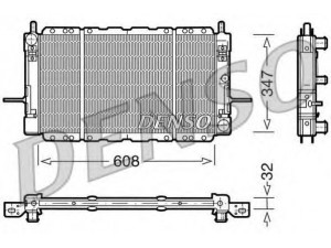 DENSO DRM10085 radiatorius, variklio aušinimas 
 Aušinimo sistema -> Radiatorius/alyvos aušintuvas -> Radiatorius/dalys
87BB8005GA