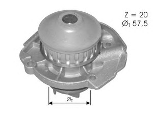 PROTECHNIC PRW0659 vandens siurblys 
 Aušinimo sistema -> Vandens siurblys/tarpiklis -> Vandens siurblys
46423351, 5973713, 71713727, 7640163