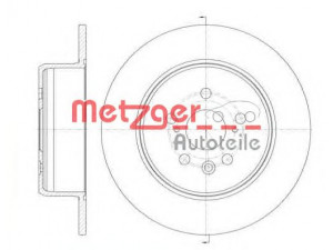 METZGER 6910.00 stabdžių diskas 
 Stabdžių sistema -> Diskinis stabdys -> Stabdžių diskas
4243120430