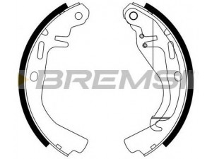 BREMSI GF0348 stabdžių trinkelių komplektas 
 Techninės priežiūros dalys -> Papildomas remontas
90350130, 1605478, 1605743, 1605771