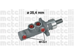 METELLI 05-0275 pagrindinis cilindras, stabdžiai 
 Stabdžių sistema -> Pagrindinis stabdžių cilindras
1019628, 6974959, 97BB2B507BA