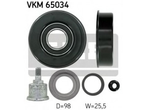 SKF VKM 65034 kreipiantysis skriemulys, V formos rumbuotas diržas 
 Diržinė pavara -> V formos rumbuotas diržas/komplektas -> Laisvasis/kreipiamasis skriemulys
57212-38000, 57212-38100