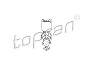 TOPRAN 111 385 RPM jutiklis, variklio valdymas 
 Elektros įranga -> Jutikliai
030 907 601C, 030 907 601D, 030 907 601E