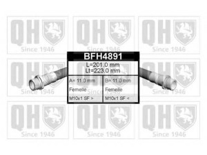 QUINTON HAZELL BFH4891 stabdžių žarnelė 
 Stabdžių sistema -> Stabdžių žarnelės
8D0 611 775E, 8D0 611 775E, 8D0 611 775E