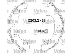 VALEO 554702 stabdžių trinkelių komplektas 
 Techninės priežiūros dalys -> Papildomas remontas
7701205102, 7701207267