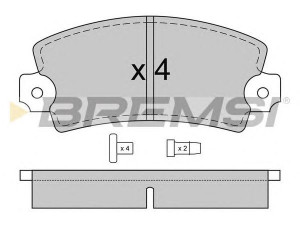 BREMSI BP2220 stabdžių trinkelių rinkinys, diskinis stabdys 
 Techninės priežiūros dalys -> Papildomas remontas
4RB5501436, 4VD75531486, 5501436