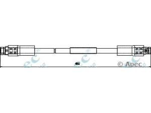 APEC braking HOS3759 stabdžių žarnelė 
 Stabdžių sistema -> Stabdžių žarnelės
4E0611701
