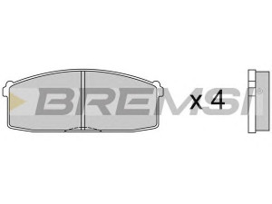 BREMSI BP2237 stabdžių trinkelių rinkinys, diskinis stabdys 
 Techninės priežiūros dalys -> Papildomas remontas
4106001F87, 4106003R86, 4106006F87