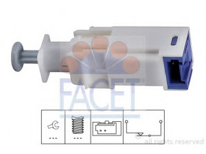 FACET 7.1241 jungiklis, sankabos valdiklis 
 Komforto sistemos -> Važiavimo režimo programinis reguliatorius
4534 62, 1353708080, 4534 62