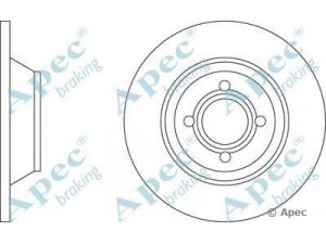 APEC braking DSK630 stabdžių diskas 
 Stabdžių sistema -> Diskinis stabdys -> Stabdžių diskas
8A0615301, 8A0615301D