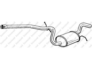 BOSAL 281-469 vidurinis duslintuvas 
 Išmetimo sistema -> Duslintuvas
1K0253209Q, 1K0 253 209 Q