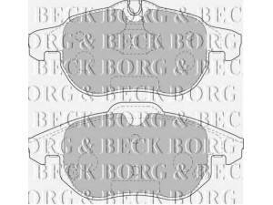 BORG & BECK BBP1765 stabdžių trinkelių rinkinys, diskinis stabdys 
 Techninės priežiūros dalys -> Papildomas remontas
71772211, 77363604, 77364224, 12803551