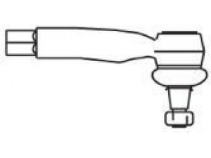 FRAP 1662 skersinės vairo trauklės galas 
 Vairavimas -> Vairo mechanizmo sujungimai
1J0422811, 1J0422811A, 1J0422811