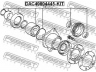 FEBEST DAC40804445-KIT rato guolio komplektas 
 Ašies montavimas/vairavimo mechanizmas/ratai -> Rato stebulė/montavimas -> Rato guolis
90369-40003