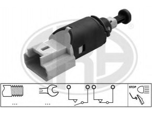ERA 330730 stabdžių žibinto jungiklis 
 Stabdžių sistema -> Stabdžių žibinto jungiklis
44 19 587, 82 00 168 238, 93 197 675