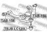 FEBEST TAB-158 valdymo svirties/išilginių svirčių įvorė 
 Ašies montavimas/vairavimo mechanizmas/ratai -> Valdymo svirtis/pasukamosios svirties sujungimas -> Montavimas/sutvirtinimas
48654-60030