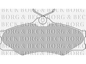 BORG & BECK BBP1175 stabdžių trinkelių rinkinys, diskinis stabdys 
 Techninės priežiūros dalys -> Papildomas remontas
251698151F, 251698151C, 251698151F