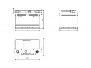 OPEN PARTS BT060L2B.00 starterio akumuliatorius 
 Elektros įranga -> Akumuliatorius
50503180, 51018461, 71751137, 4A0915105A