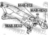 FEBEST MAB-5EA3 stebulės laikiklio įvorė 
 Ašies montavimas/vairavimo mechanizmas/ratai -> Ašies atrama/ašies korpusas/ašies montavimas -> Pasukamojo veleno sujungimas
MB870742, MB870742