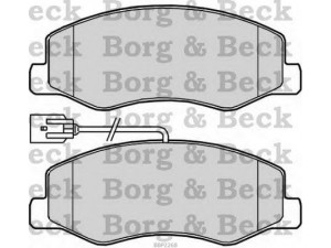 BORG & BECK BBP2268 stabdžių trinkelių rinkinys, diskinis stabdys 
 Techninės priežiūros dalys -> Papildomas remontas
4406000Q0G, 4406000Q0L, 4406000Q0M