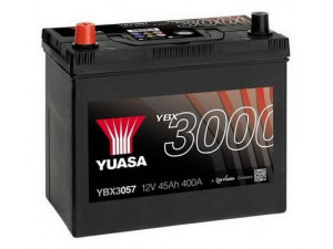 YUASA YBX3057 starterio akumuliatorius 
 Elektros įranga -> Akumuliatorius