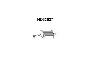 VENEPORTE HD33027 galinis duslintuvas 
 Išmetimo sistema -> Duslintuvas
18031SR3505, 18307SR3A21