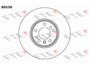 FTE BS5250 stabdžių diskas 
 Dviratė transporto priemonės -> Stabdžių sistema -> Stabdžių diskai / priedai
34 11 6 750 713, 34 11 6 756 045